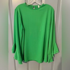 2HeartsGreen Women's Top